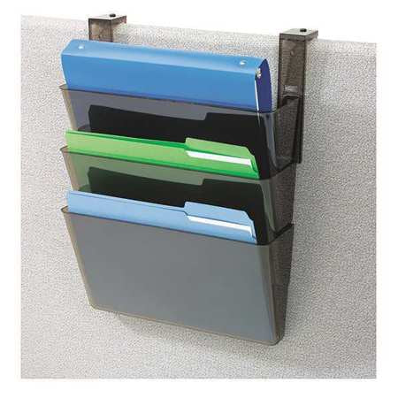 Wall File,3 Pocket,smoke,pk3 (1 Units In