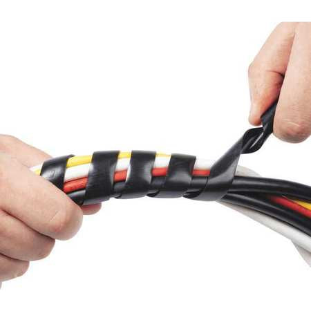 Tidy Wrap For Cables,black (1 Units In E