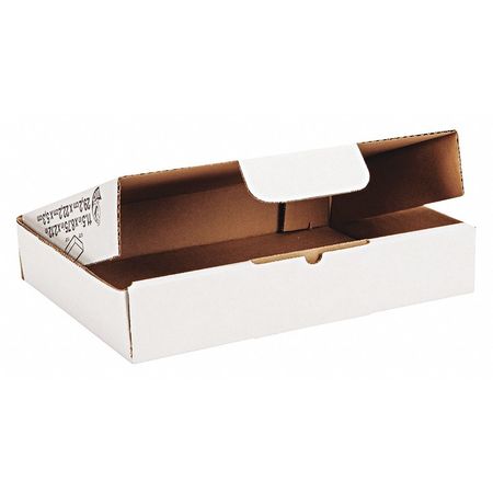 Ship Box,self Lock,11.5x8.75",white,pk25