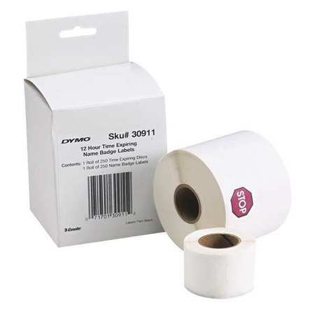 Label,time Expiring Adhesive,250/roll (1