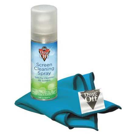 Computer Cleaning Kit,spray/cloth (1 Uni