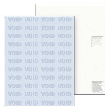 Security Paper,8.5x11,blue,pk500 (1 Unit