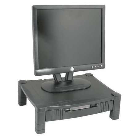 Platform Stand,w/drawer,17x13 1/4,black