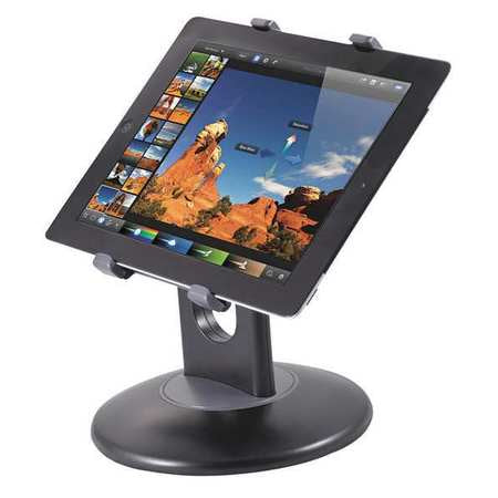 Tablet Stand,w/swivel Base,7-10",black (