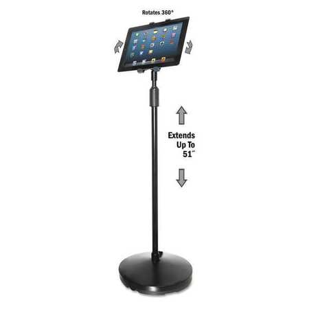 Tablet Floor Stand,black (1 Units In Ea)