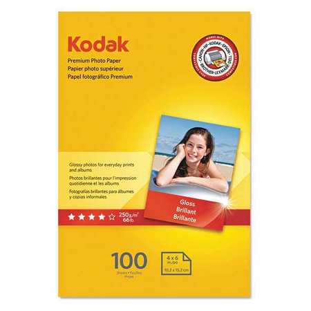 Photo Paper,gloss,4x6,pk100 (1 Units In