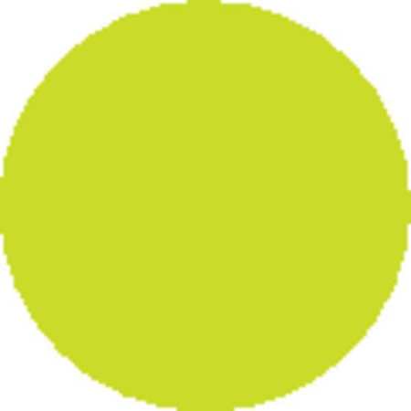 Circle Blank Labels,3",chartreuse,pk500