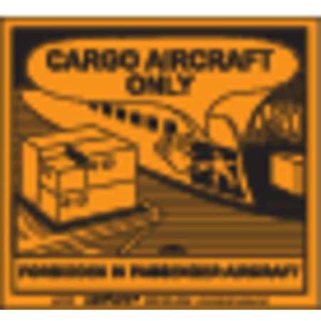 Cargo Aircraft Only Label,paper,pk50 (1