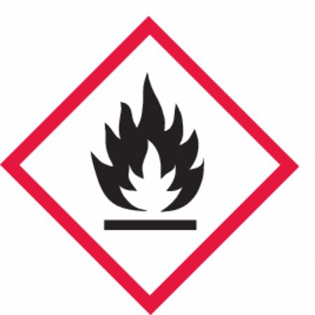 Ghs Mini Flame Pictogram Labels,pk500 (1