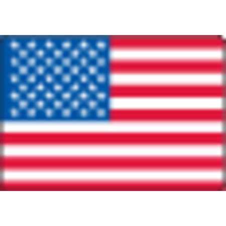 American Flag Labels,vinyl,pk500 (1 Unit