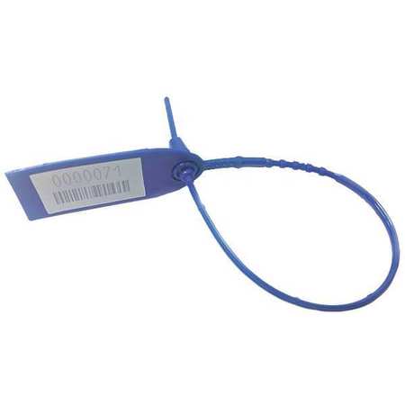 Strap Seal,12" L,blue,7 Digits,pk50 (1 U