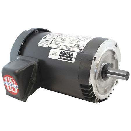 General Purpose Motor,tefc,1 Hp,1755 Rpm