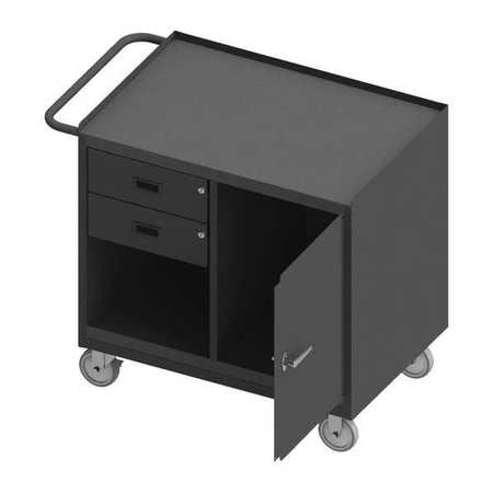 Mobile Cabinet Bench,steel,36" W,24" D (