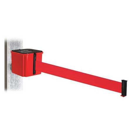 Belt Barrier,4-1/2" W X 4-1/4"h,red Belt