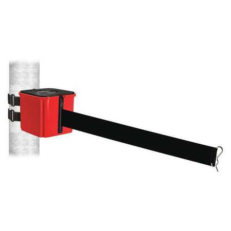 Belt Barrier,20 Ft. Belt L,blk Belt,red