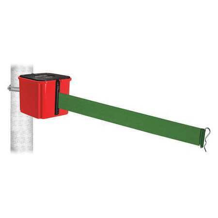 Belt Barrier,4-1/2" W X 4" H,green Belt