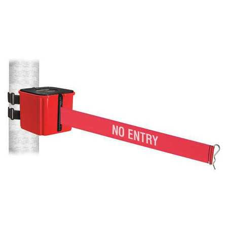 Belt Barrier,30 Ft. Belt L,red,no Entry