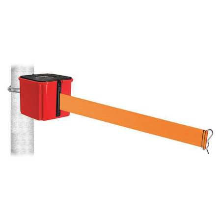 Belt Barrier,4-1/2" W X 4" H,orange Belt