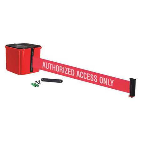 Belt Barrier,4" H,red Belt,4-1/2" W (1 U