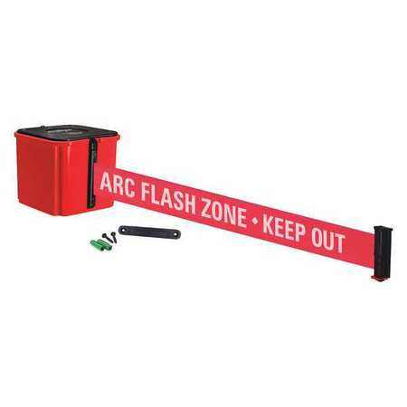 Belt Barrier,15 Ft. Belt L,red Belt,red