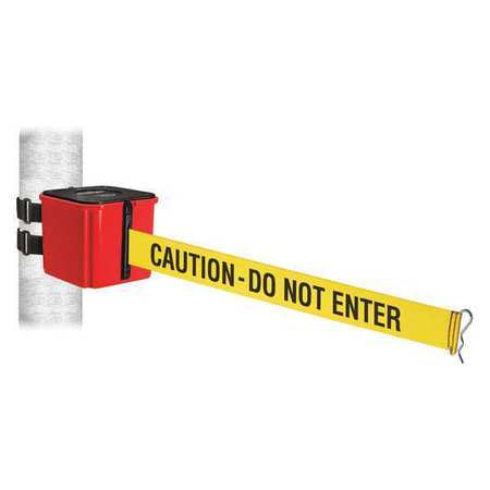 Belt Barrier,4" H,caution Do Not Enter (