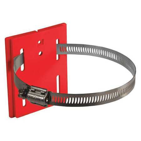 Wall Mount Plate,5"l,includes Hose Clamp