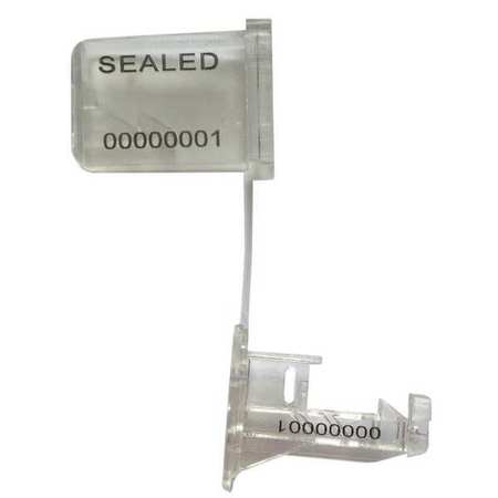 Padlock Seal,1-3/4" L,8 Digits,pk50 (1 U