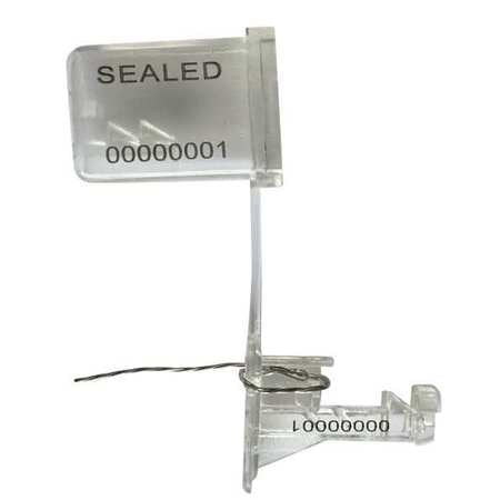 Padlock Seal,18" L,18" Wire L,pk50 (1 Un