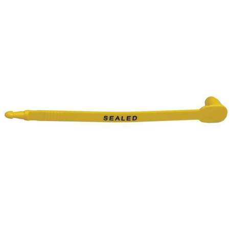 Truck Seal,5" L,yellow,pk100 (1 Units In