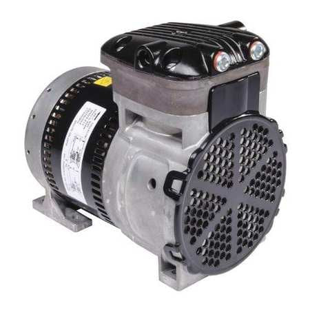 Rocking Piston Vacuum Pump,7-5/64"h (1 U