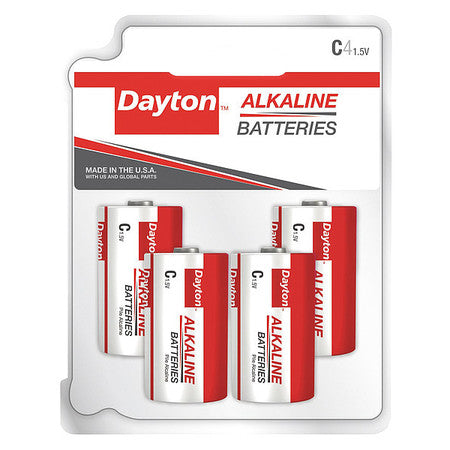 Battery,alkaline,c,mercury Freepk4 (1 Un