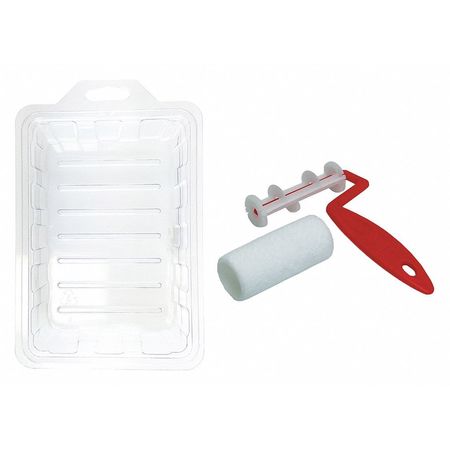 Paint Roller Kit,3 Pieces,3" L (1 Units