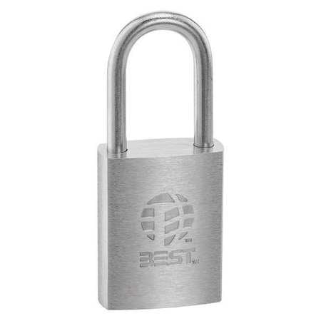 Padlock,1-1/2" Shackle H,5/16" Body Dia.