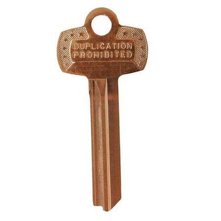 Key Blank,ta Keyway,standard,7 Pins (5 U