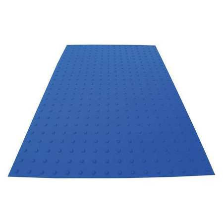 Ada Warning Pad,blue,5 Ft. L, No Anchors