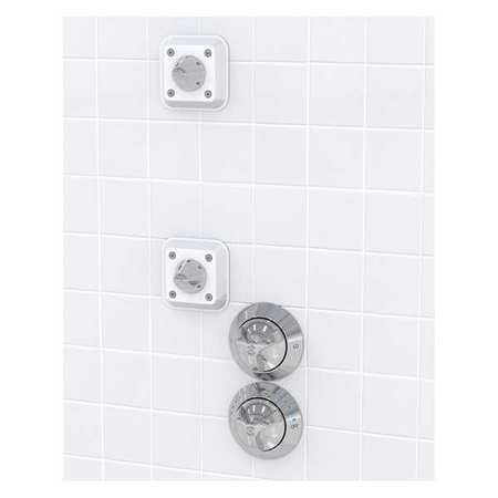 Ligature Resistant Shower,chrome (1 Unit