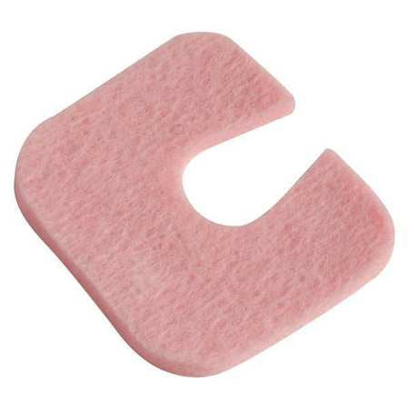 Adhesive Felt Pads,1/8" W,2" L,pk100 (1