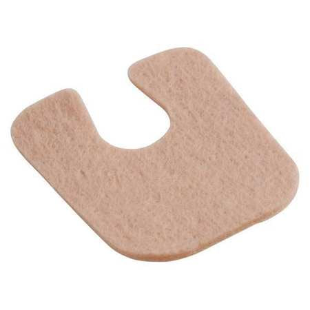 Adhesive Felt Pads,1/16" W,2" L,pk100 (1