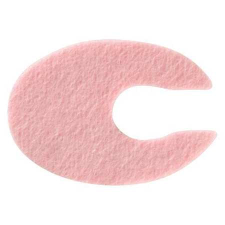 Adhesive Felt Pads,1/8" W,2-1/2" L,pk100