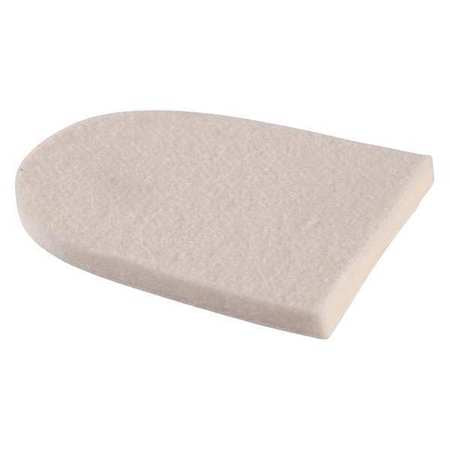 Heel Pads,1/4" W,4" L,pk100 (1 Units In