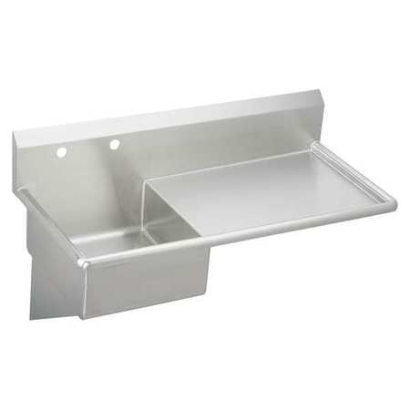 Utility Sink,ss,10" H,49-1/2" L,24" W (1