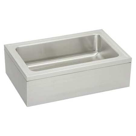 Utility Sink,ss,8" H,33" L,21" W" (1 Uni