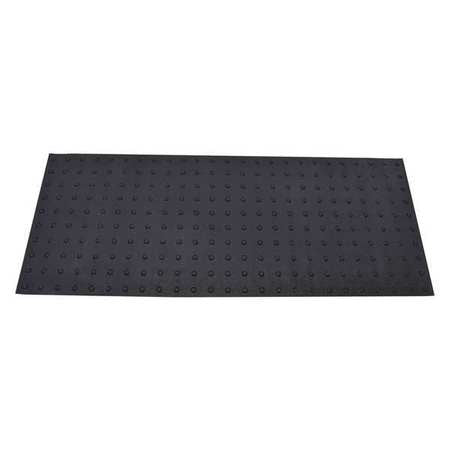 Ada Warning Pad,black,5 Ft. L,1" Depth (