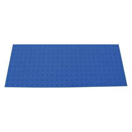 Ada Warning Pad,blue,5 Ft. L,1" Depth (1