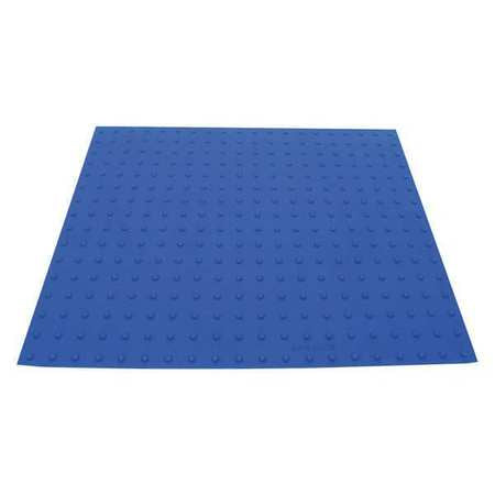 Ada Warning Pad,blue,4ft. L,peel & Stick