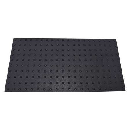 Ada Warning Pad,black,4 Ft. L,1