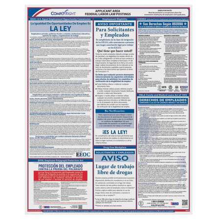 Federal Applicant Area Poster,spanish (1