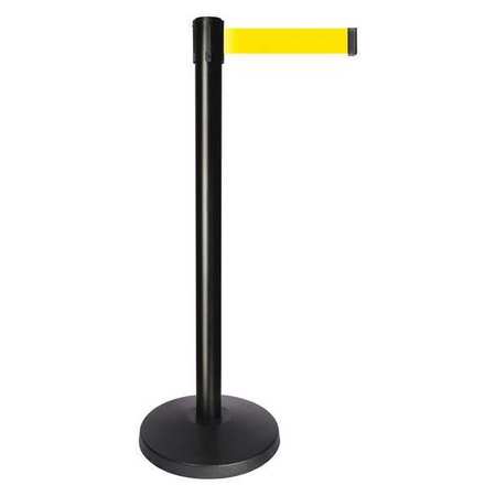 Barrier Post,yellow Belt,10 Ft. Belt L (