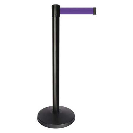 Barrier Post,purple Belt,10 Ft. Belt L (