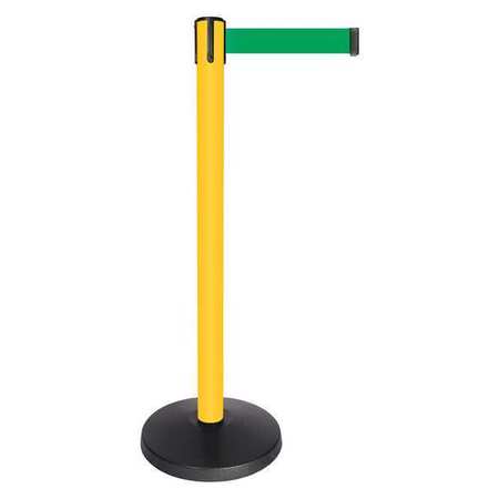 Barrier Post,green Belt,yellow Post (1 U